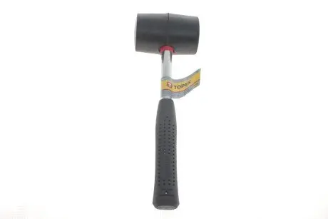 Киянка гумова 450 г, металева рукоятка TOPEX 02A305