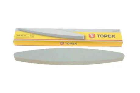 Брусок точильный "челнок" 230 x 35 x 13 мм TOPEX 17B818