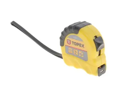 Рулетка, сталева стрічка 5 м x 19 мм TOPEX 27C305