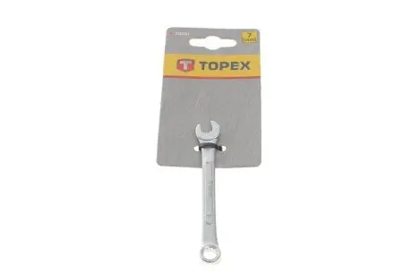 Ключ комбінований, 7 мм TOPEX 35D381