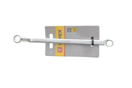 Ключ колінчастий 10х11 мм 45° L-220 мм TOPEX 35D807