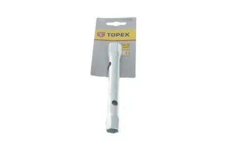 Ключ торцевий двосторонній трубчастий 14 х 15 мм TOPEX 35D934