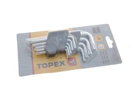 Ключи звездочки, TS10-50, набор 9 шт*1 уп. TOPEX 35D950