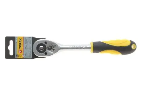 Ключ-трещотка 3/8" 200 мм TOPEX 38D521