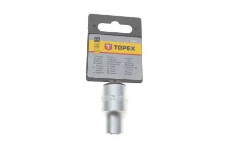 Головка змінна 6-гранна 1/2", 10 мм TOPEX 38D710