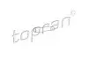 Патрубок системы охлаждения VW Golf/Passat 1.6-1.8 84-91 TOPRAN / HANS PRIES 101 454 (фото 1)