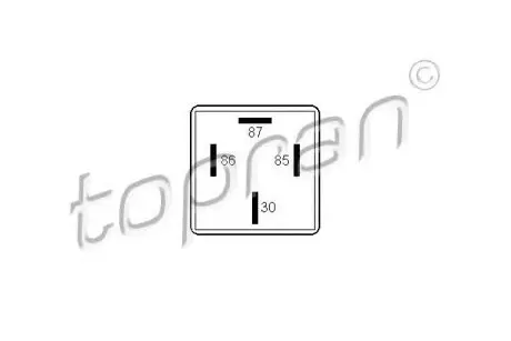 Реле TOPRAN / HANS PRIES 102409