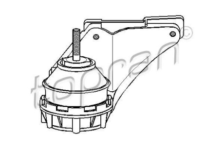 Подушка двигуна TOPRAN / HANS PRIES 103729