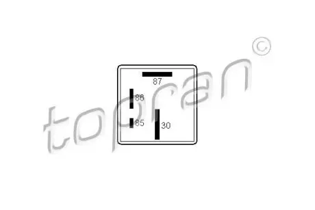 Фото реле, система накаливания TOPRAN / HANS PRIES 107258 Реле, система накаливания TOPRAN / HANS PRIES 107258