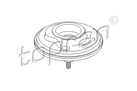 Тарiлка пружини TOPRAN / HANS PRIES 108298