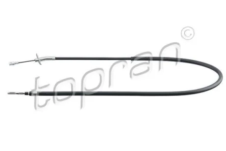 Трос, стояночная тормозная система TOPRAN / HANS PRIES 109811