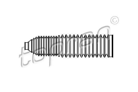 Пильник рульового керування TOPRAN / HANS PRIES 110172 (фото 1)