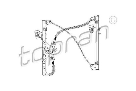 Стеклоподъемник передний правый TOPRAN / HANS PRIES 111256
