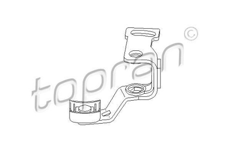 Шток вилки переключення передач TOPRAN / HANS PRIES 111331