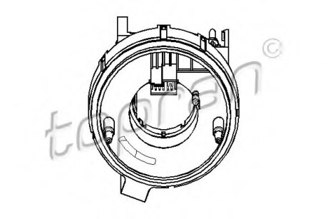 Кiльце з контактною пластиною TOPRAN / HANS PRIES 112409