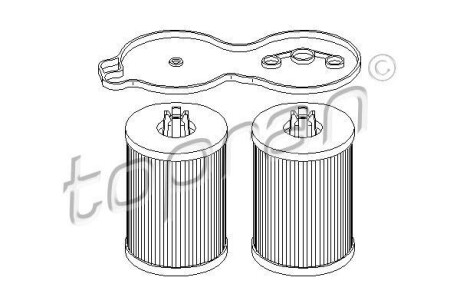 Фильтр топливный TOPRAN / HANS PRIES 113546