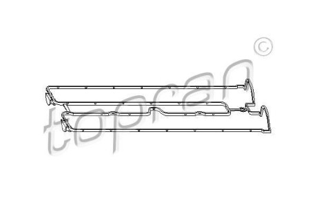 Прокладка клапанної кришки TOPRAN / HANS PRIES 201131