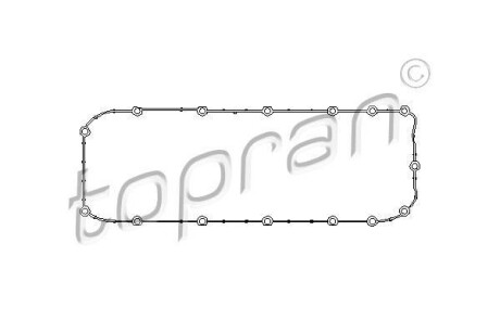 Прокладка масляного пiддона TOPRAN / HANS PRIES 201322