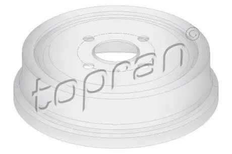 Тормозной барабан TOPRAN / HANS PRIES 205238