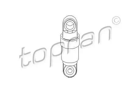 Амортизатор натяжника TOPRAN / HANS PRIES 205754