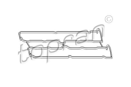 Прокладка клапанної кришки TOPRAN / HANS PRIES 206133