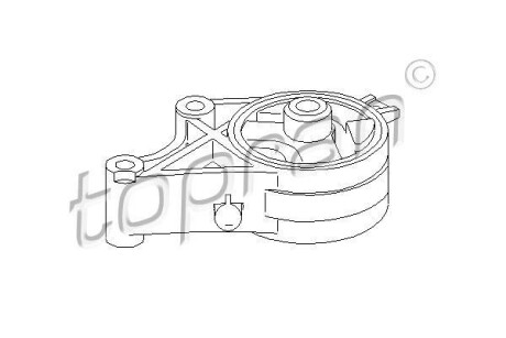 Подушка двигуна TOPRAN / HANS PRIES 206578