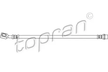 Гальмiвний шланг TOPRAN / HANS PRIES 207223