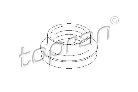 Пiдшипник опорний TOPRAN / HANS PRIES 401326