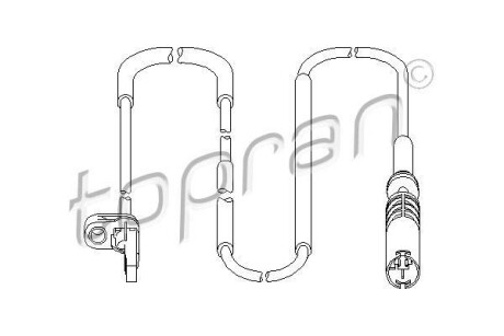 Датчик АВS заднiй TOPRAN / HANS PRIES 501461