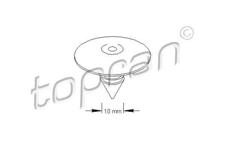 Клiпса TOPRAN / HANS PRIES 700581