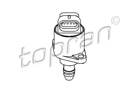 Клапан холостого ходу TOPRAN / HANS PRIES 721455