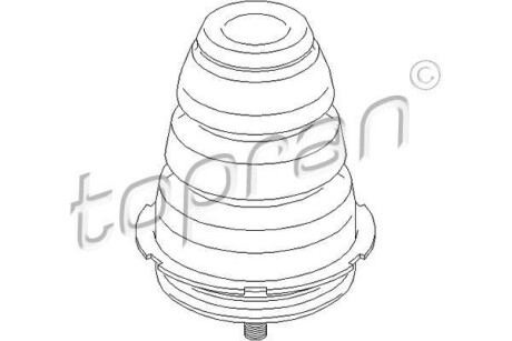 Вiдбiйник амортизатора TOPRAN / HANS PRIES 721803