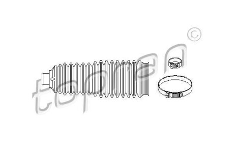 Пильник рульового керування, к-т TOPRAN / HANS PRIES 722173