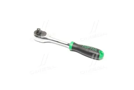 Тріскачка 3/8" 36 зубців (гумова ручка) Toptul CJBG1220