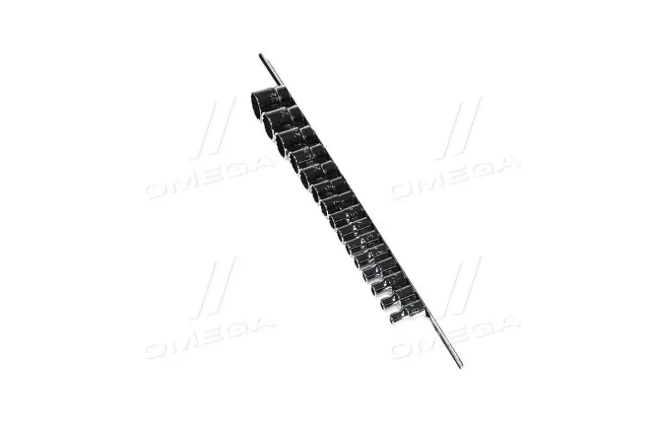 Набір головок 12-гр. 1/2" 15 од. 8~15,17,19,22,24,27,30,32мм (на планке) Toptul GAAQ1603U-12 (фото 1)