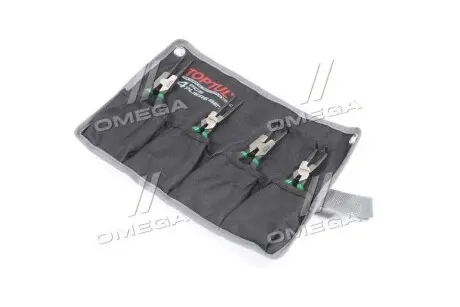 Набір знімачів стопорних кілец 4 од. (в чохлі) Toptul GPAQ0401