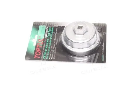 Знімач масляного фільтру "чашка" 64,5/14мм (4-, 6-, and 8-Cylinder TOYOTA Engines) Toptul JDDH6501