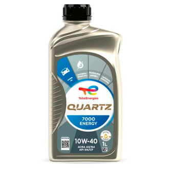 Моторное масло Quartz 7000 Energy 10W40 1L TOTAL 201535