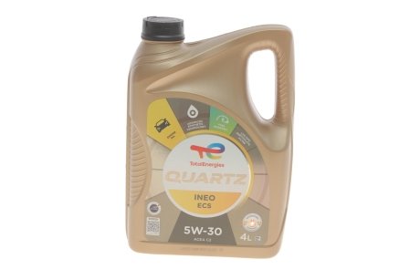 Олива моторна Quartz Ineo ECS 5W30 (4 Liter) TOTAL 213685