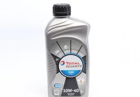 Олива моторна Quartz 7000 Diesel 10W40 1L TOTAL 214111