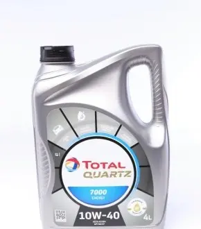 Масло моторное Quartz 7000 Energy 10W40 4L TOTAL 214113