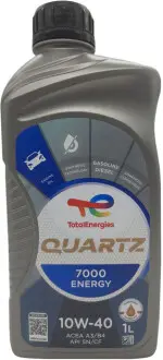 Олива моторна Quartz 7000 Energy 10W40 1L TOTAL 216677