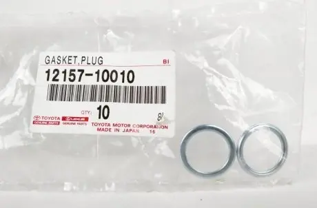 Прокладка зливної пробки редуктора Toyota Lexus Daihatsu TOYOTA/LEXUS 1215710010