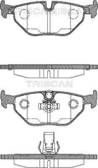 Колодки тормозные дисковые TRISCAN 811011003