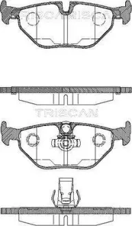 Колодки гальмівні дискові TRISCAN 811011003 (фото 1)