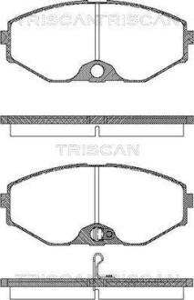 Тормозные колодки передние TRISCAN 811014037