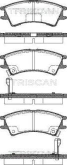 Колодки гальмівні передні TRISCAN 811043007