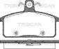 Колодки тормозные передние/задние TRISCAN 811069012 (фото 1)