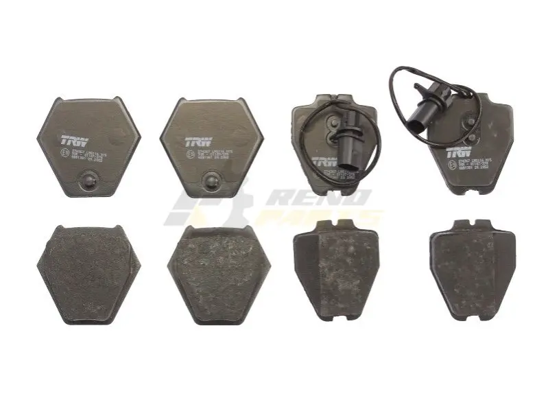 Тормозные колодки дисковые Audi A4 97-01/A6 97-05/VW Passat B5 00-05 TRW GDB1381 (фото 1)