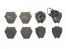 Тормозные колодки дисковые Audi A4 97-01/A6 97-05/VW Passat B5 00-05 TRW GDB1381 (фото 1)
